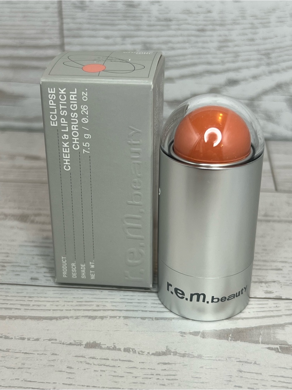 r.e.m. beauty Eclipse Cheek & Lip Stick - Chorus Girl (Peach)
